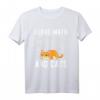 I Love Math And Cats T-Shirt – Lustiges Mathematik und Katzen Design für Lehrer, Studenten & Katzenliebhaber als Geschenk zu Weihnachten, Ostern & Geburtstagen