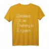 Mistakes Allow Thinking To Happen | MATH Frauen & Kinder T-Shirt – Perfektes Geschenk für Mathematiker, Lehrer und Math-Fans
