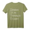 Mistakes Allow Thinking To Happen | MATH Frauen & Kinder T-Shirt – Perfektes Geschenk für Mathematiker, Lehrer und Math-Fans