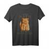 HapOwl T-Shirt für Mathelehrer mit Katze & lustigem Spruch – Perfektes Geschenk für Nerds, Geeks & Katzenliebhaber