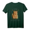 HapOwl T-Shirt für Mathelehrer mit Katze & lustigem Spruch – Perfektes Geschenk für Nerds, Geeks & Katzenliebhaber