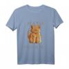 HapOwl T-Shirt für Mathelehrer mit Katze & lustigem Spruch – Perfektes Geschenk für Nerds, Geeks & Katzenliebhaber