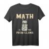 Mathe ist kein Problem - Mathematisches T-Shirt für Lehrer, Schüler, Studenten und Nerds als Geschenk zu Weihnachten, Geburtstag oder Schulanfang