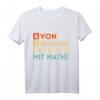 Mathematisches Formeln Geschenk – Lustiges Mathe T-Shirt für Lehrer, Schüler, Nerds & Wissenschaftler zu Weihnachten & Geburtstag