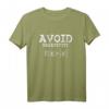 Funny Avoid Negativity Math Equation Calculus Teacher T-Shirt – Lustiges Geschenk für Mathelehrer, Nerds und Geeks