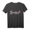E = MC2 Mathematische Gleichung T-Shirt – Perfektes Geschenk für Wissenschaftler, Physik- und Mathelehrer, Geeks und Genies