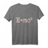 E = MC2 Mathematische Gleichung T-Shirt – Perfektes Geschenk für Wissenschaftler, Physik- und Mathelehrer, Geeks und Genies