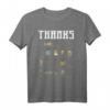 Thanks for Science T-Shirt – Wissenschaftliches Geschenk für Lehrer, Studenten und Wissenschafts-Fans für Damen, Herren und Kinder