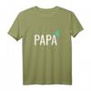 Herren Papa hoch 6 T-Shirt – Mathe-Design für Vater von sechs Kindern, ideales Geschenk zur Geburt, Geburtstag oder Vatertag