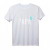 Herren Papa hoch 6 T-Shirt – Mathe-Design für Vater von sechs Kindern, ideales Geschenk zur Geburt, Geburtstag oder Vatertag