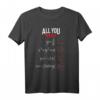 All You Need Is Love – Mathematisches Gleichung T-Shirt für Mathematische Liebhaber, Lehrer & Nerds als Valentinstags- oder Geschenkidee