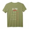 All You Need Is Love – Mathematisches Gleichung T-Shirt für Mathematische Liebhaber, Lehrer & Nerds als Valentinstags- oder Geschenkidee