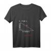Damen Pythagoras Witz T-Shirt – Finde x hier ist es – Lustiges Mathe Geschenk für Lehrer, Studenten & Nerds