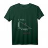 Damen Pythagoras Witz T-Shirt – Finde x hier ist es – Lustiges Mathe Geschenk für Lehrer, Studenten & Nerds