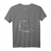 Damen Pythagoras Witz T-Shirt – Finde x hier ist es – Lustiges Mathe Geschenk für Lehrer, Studenten & Nerds