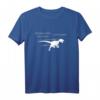 Velociraptor Time Raptor Distance Raptor Math T-Shirt – Lustiges Dinosaurier und Jurassic Design für Dinosaurier- und Mathe-Fans