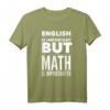 Funny Math T-Shirt: English Is Important But Math Is Importanter – Lustiges Schulshirt für Schüler & Lehrer