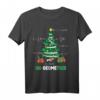 Weihnachten Mathematik Lehrer Geometrie T-Shirt - Lustiges Geometrie Weihnachtsbaum Design für Wissenschafts- und Mathefans