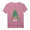 Weihnachten Mathematik Lehrer Geometrie T-Shirt - Lustiges Geometrie Weihnachtsbaum Design für Wissenschafts- und Mathefans