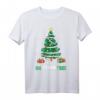 Weihnachten Mathematik Lehrer Geometrie T-Shirt - Lustiges Geometrie Weihnachtsbaum Design für Wissenschafts- und Mathefans