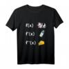 Lustiges Mathe Ableitungen T-Shirt für Lehrer, Physiker, Ingenieure & MINT-Studenten – Humorvolles Unterrichts-Design