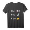 Lustiges Mathe Ableitungen T-Shirt für Lehrer, Physiker, Ingenieure & MINT-Studenten – Humorvolles Unterrichts-Design