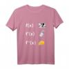 Lustiges Mathe Ableitungen T-Shirt für Lehrer, Physiker, Ingenieure & MINT-Studenten – Humorvolles Unterrichts-Design