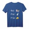 Lustiges Mathe Ableitungen T-Shirt für Lehrer, Physiker, Ingenieure & MINT-Studenten – Humorvolles Unterrichts-Design