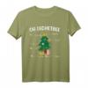 Mathematik Geometrie Weihnachtsbaum Xmas T-Shirt – Festliches Design für Weihnachten, Geburtstag & Math-Fans