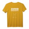 Avoid Negativity Funny T-Shirt für Math Geeks – Lustiges Geschenk für Mathematikliebhaber zu Geburtstag und Weihnachten