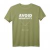 Avoid Negativity Funny T-Shirt für Math Geeks – Lustiges Geschenk für Mathematikliebhaber zu Geburtstag und Weihnachten