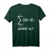 Lustiges 18. Geburtstag T-Shirt mit Mathe Formel für Jungen und Mädchen – Perfekt für die Party, Dekoration & Geschenkideen für 18-Jährige