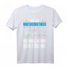 Mathematiker Spruch T-Shirt - Ich bin Mathematiker. Ich finde immer eine Lösung | Lustiges Mathe Geschenk für Fans & Lehrer