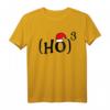 Mathematik Weihnachten Ho Hoch 3 Lustiges Mathe Ho Ho Ho T-Shirt – Perfektes Geschenk für Mathelehrer, Professoren und Mathematikliebhaber