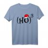 Mathematik Weihnachten Ho Hoch 3 Lustiges Mathe Ho Ho Ho T-Shirt – Perfektes Geschenk für Mathelehrer, Professoren und Mathematikliebhaber
