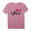 Mathematik Weihnachten Ho Hoch 3 Lustiges Mathe Ho Ho Ho T-Shirt – Perfektes Geschenk für Mathelehrer, Professoren und Mathematikliebhaber