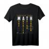 HapOwl T-Shirt für Andrew Yang Unterstützer - MATH Make America Think Harder! Supporter Shirt für UBI & Demokratische Bewegungen