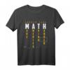 HapOwl T-Shirt für Andrew Yang Unterstützer - MATH Make America Think Harder! Supporter Shirt für UBI & Demokratische Bewegungen