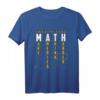 HapOwl T-Shirt für Andrew Yang Unterstützer - MATH Make America Think Harder! Supporter Shirt für UBI & Demokratische Bewegungen
