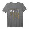 HapOwl T-Shirt für Andrew Yang Unterstützer - MATH Make America Think Harder! Supporter Shirt für UBI & Demokratische Bewegungen