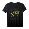 Mathe-Formel Wurzel Nerd T-Shirt zum 18. Geburtstag - Lustiges Wissenschafts-Design für 2005 Geborene
