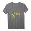 Mathe-Formel Wurzel Nerd T-Shirt zum 18. Geburtstag - Lustiges Wissenschafts-Design für 2005 Geborene