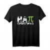 Lustiges Mathe Pi Weihnachts Nerd T-Shirt - Perfektes Geschenk für Mathematiker, Physiker und Nerds zur Weihnachtszeit