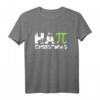 Lustiges Mathe Pi Weihnachts Nerd T-Shirt - Perfektes Geschenk für Mathematiker, Physiker und Nerds zur Weihnachtszeit