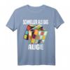 Cube Würfel T-Shirt für Nerds, Studenten, Lehrer und Freunde – Originelles Design für Spieleliebhaber und Kniffler