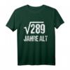 Lustiges Wurzel Mathe T-Shirt zum 17. Geburtstag – Originelles Geschenk für Teenager, Freunde und Familie