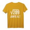 Lustiges Wurzel Mathe T-Shirt zum 17. Geburtstag – Originelles Geschenk für Teenager, Freunde und Familie