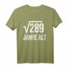 Lustiges Wurzel Mathe T-Shirt zum 17. Geburtstag – Originelles Geschenk für Teenager, Freunde und Familie