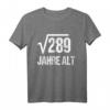 Lustiges Wurzel Mathe T-Shirt zum 17. Geburtstag – Originelles Geschenk für Teenager, Freunde und Familie