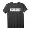 2+2÷2=3 Confused Screaming Mathe T-Shirt – Lustiges Geschenk für Schüler, Studenten und Menschen mit Lernschwierigkeiten in Mathe